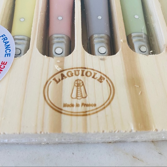 LAGUIOLE Jean Dubost Knife & Fork Set Of 12 Pc - Picture 3 of 6